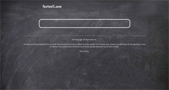 Desktop Screenshot of feetwell.com